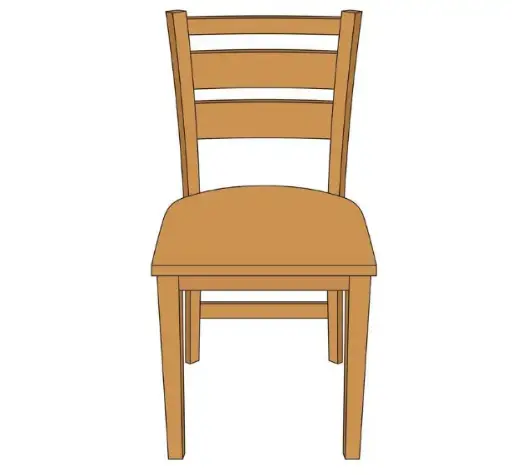 Basic wood chair